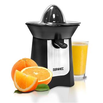 Duronic Je6 Bk Presse Agrume Electrique Compact En Inox De 100w Bec Verseur 2 Cones Interchangeables Ideal Pour Jus Dagrumes Tels Que Les Oranges Et Citrons Achat Prix Fnac