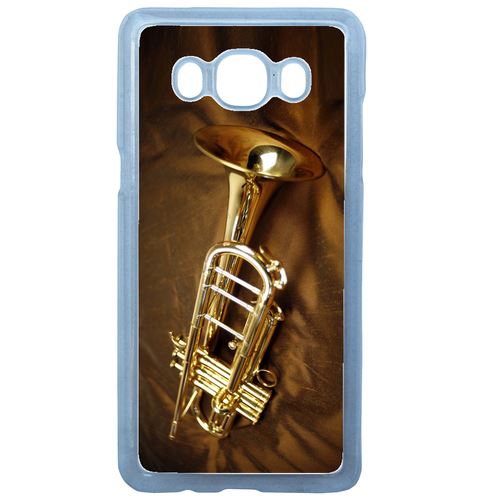 Coque Trompette Musique Compatible Galaxy J7 2016 Transparent