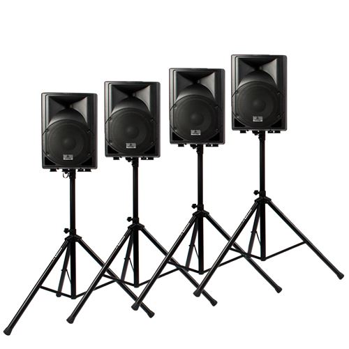 Devine Artis 10 enceinte passive 10 pouces 150 W (4x) + pieds