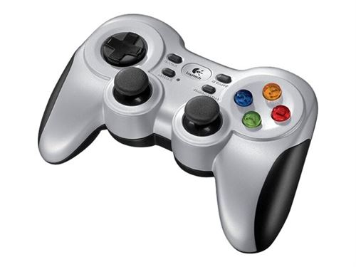 Logitech Wireless Gamepad F710 - Spelpad - 10 knoppen - draadloos - 2.4 GHz - voor PC