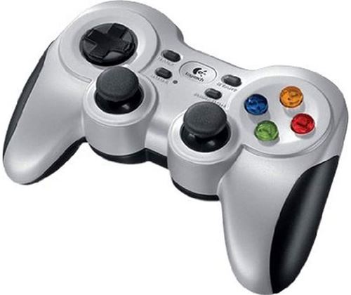Manette de jeu sans fil Logitech F710 - Manette de jeu - 10 boutons - sans fil - 2.4 GHz - pour PC