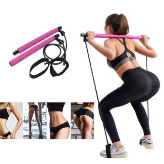 Barre de Pilates en Alliage d'Aluminium pour Femme, Équipement de Fitness  Portable, 122cm, Kit d'Entraînement Physique à Domicile - AliExpress