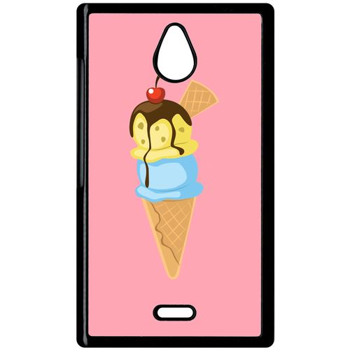 Coque Nokia X1 01 Glace Cornet Rose
