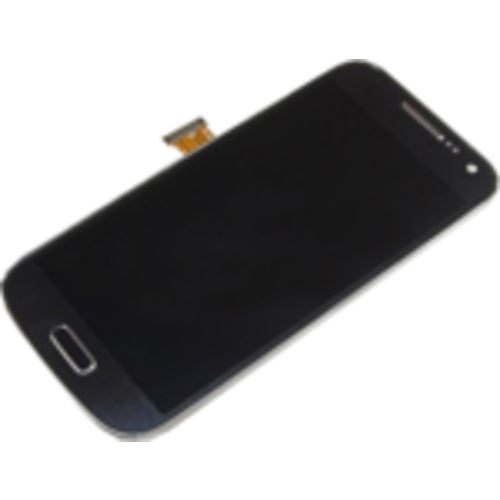 Ecran tactile + LCD bleu avec contour de remplacement pour Samsung Galaxy S4 mini (GT-i9195)