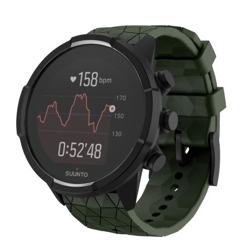 Générique Vert Bracelet En Silicone Pour Suunto 9 Baro - 24 Mm - Image 3