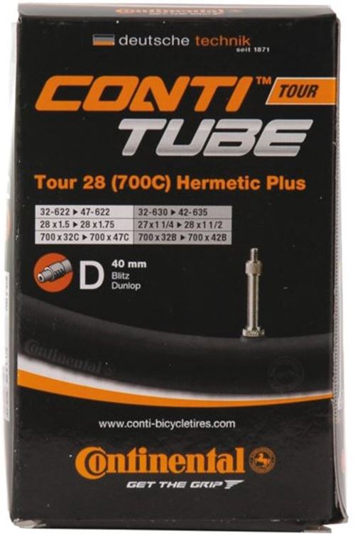 Continental tube intérieur 28 pouces (32/47 - 622/635) DV 40 mm (32/47 - 622/635) DV