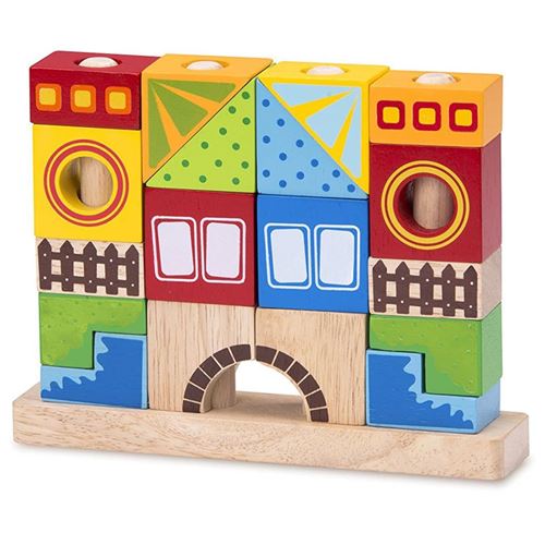 Wonderworld Blocs de construction Bois HOUT192410