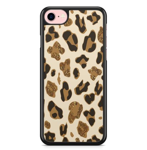 Coque Fifrelin pour iPhone 7 et iPhone 8 Leopard Gold Or