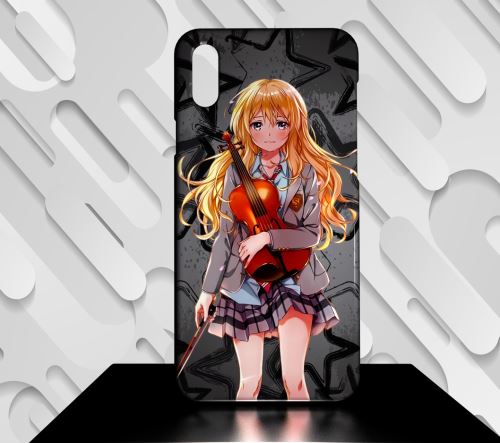 Coque compatible pour Samsung Galaxy A10 MANGA YOUR LIE IN APRIL - SHIGATSU WA KIMI NO USO - Réf 07