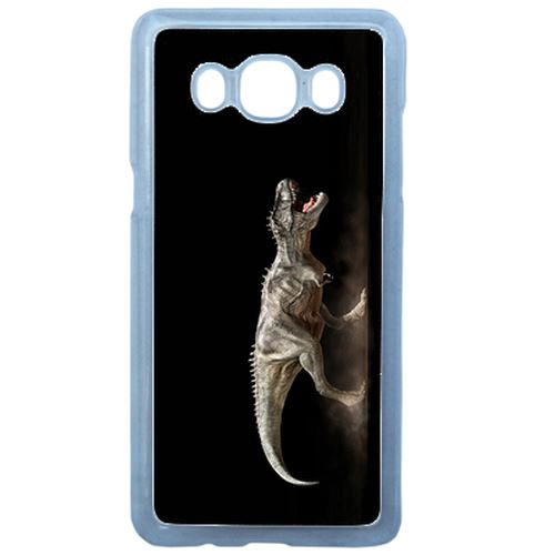Coque Dinosaure T Rex Black Compatible Samsung Galaxy J3 2016 Transparent