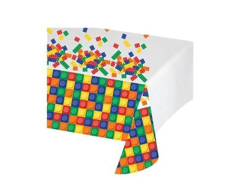 Nappe plastique Jeu de construction 137 x 260 cm
