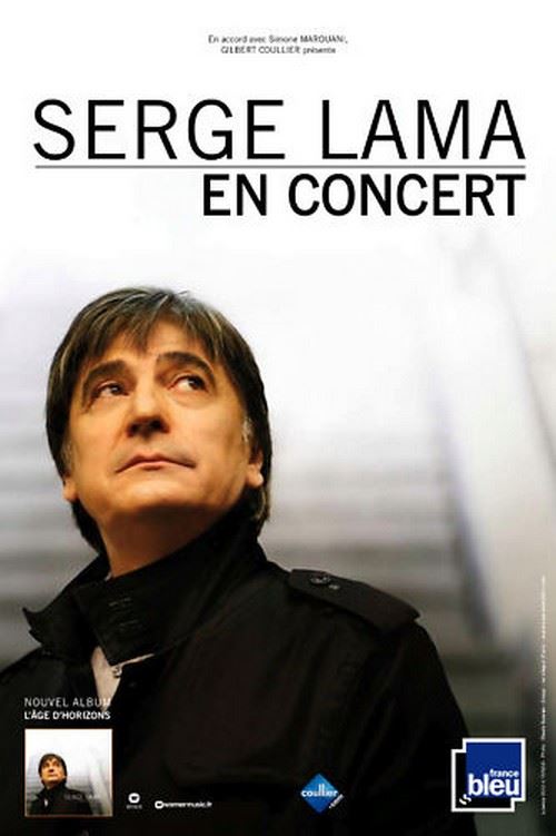 Serge LAMA - 70x100 cm - AFFICHE / POSTER