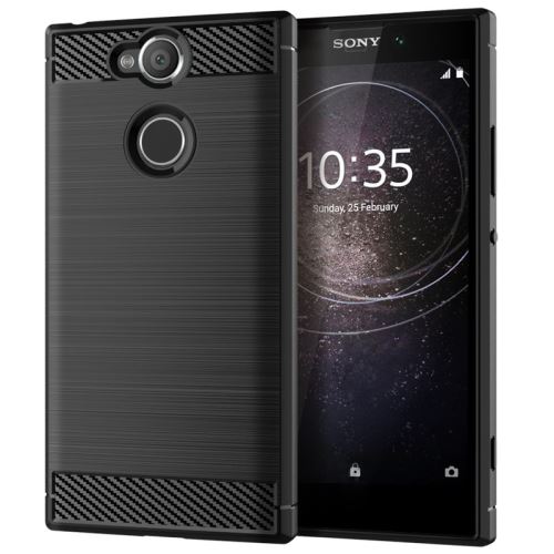 Etui Coque de protection durable souple pour Sony Xperia XA2 - Noir