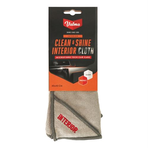 Valma tissu d'intérieur V012 microfibre 40 x 40 cm gris