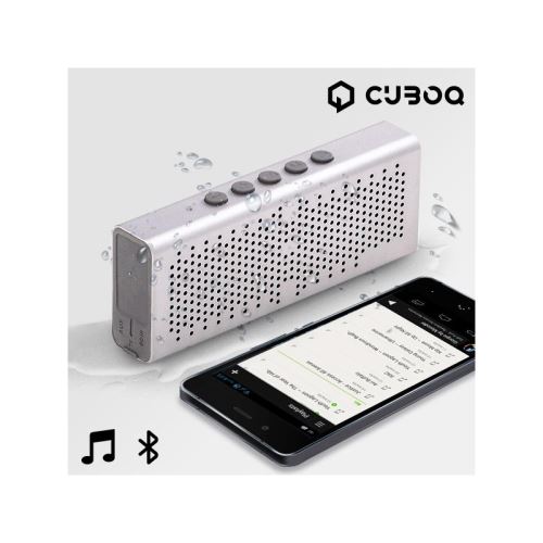 Enceinte Bluetooth Waterproof CuboQ Metal