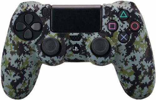 Oem Vert Coque De Protection En Silicone Pour Manette Ps4/Slim/Pro - Camouflage - Image 1