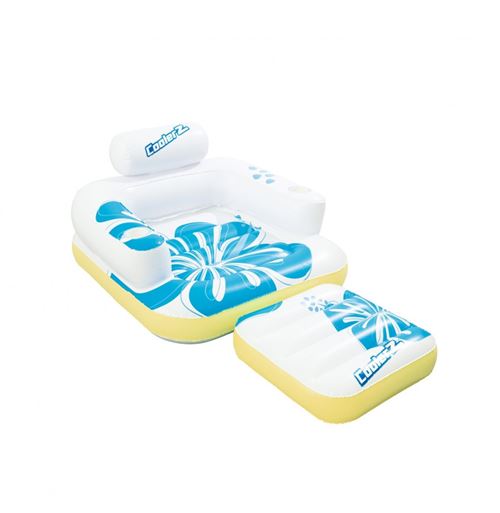 Fauteuil flottant Tiki Time - 175 x 107 cm - Blanc