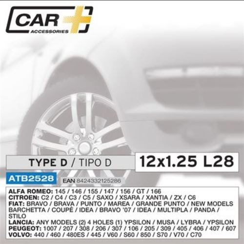 A 即出荷】 M12 antivol roue de boulons des Plus Car x pièces 4