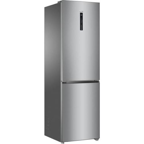 Haier Hrf-635cshj - Refrigerateur Combi No Frost Froid Ventile - 340l - A+ - L 60 Cm - Silver