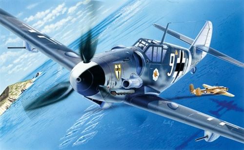 Italeri Messerschmitt Bf109g-6 1/72