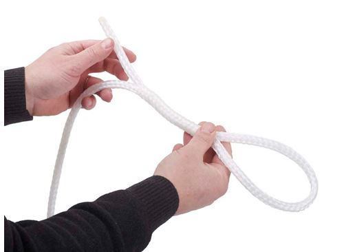 JARDIDECO JARDILINE - Corde tress&eacute;e polypropyl&egrave;ne 10 mm 5 m lot de 2 cordes