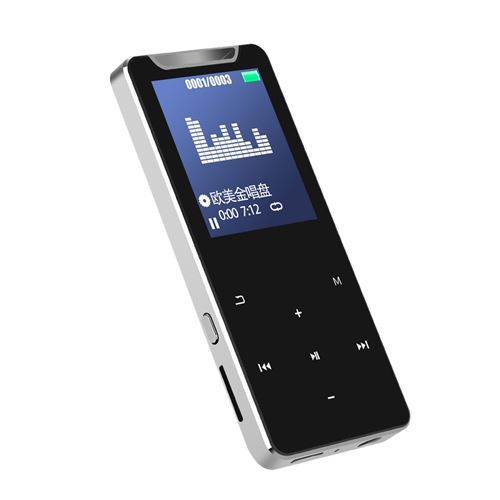 Baladeur MP4 C15 étanche portable - Argent