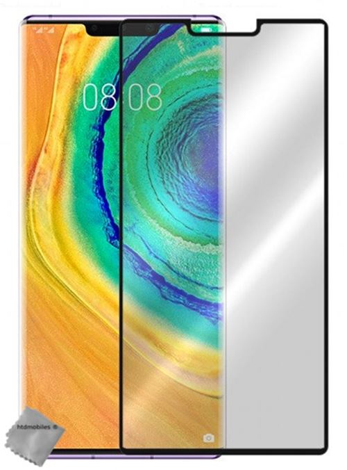 Film de protection en verre trempe incurve integral pour Huawei Mate 30 Pro - NOIR