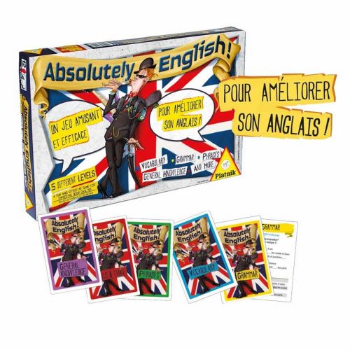 Jeux - Absolutely English PIATNIK Multicolore