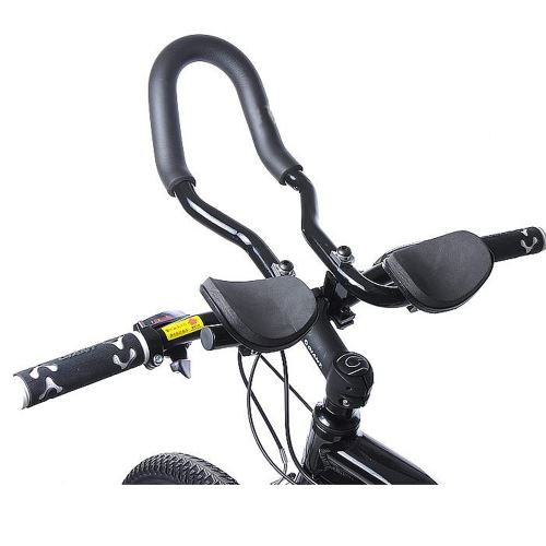 Cyclo Vtt Triathlon Aluminium Aero Bar Repos Relaxation U Type de Guidon Wenaxibe842