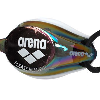 Lunette natation piscine Arena Tracks mirror wht red Rouge taille UNI ref 41305 Natation et aquagym Achat prix fnac
