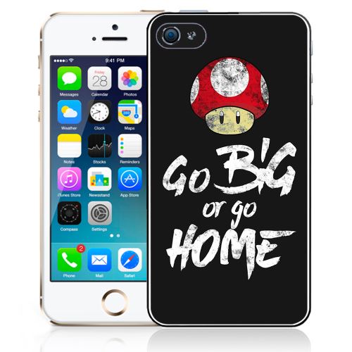 Coque pour iPhone 5C go big or go home musculation