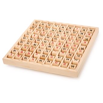 Jeu Educatif Legler Table De Multiplication Jeu De Reflexion Achat Prix Fnac