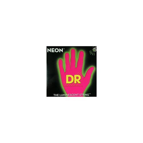 Dr Vert Jeu 5 Cordes Guitare Basse Neon Medium Ngb5-45