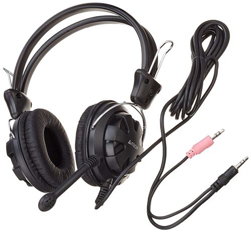 A4Tech hS - 28–1 comfortFit casque stéréo noir