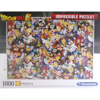 Puzzle impossible adulte dragon ball z - 1000 pieces - collection manga -  piccolo - krilin - sangoku - Puzzle - Achat & prix