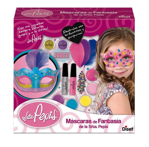 Masques fantaisie Mlle. Pepis 27x25