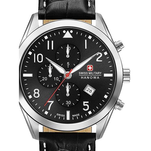 Mens Watch Swiss Military Hanowa 06-4316.04.007, Quartz, 43mm, 10ATM