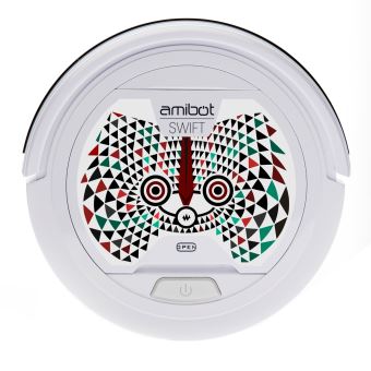 Aspirateur robot AMIBOT Swift Design HIBOU Aspirateur AMIBOT Swift Design Angry Robots Aspirateurs: