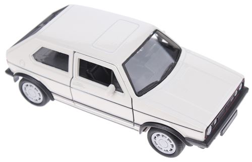 Welly maquette Volkswagen Golf I GTI blanc