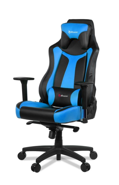 Fauteuil gaming haut de gamme Arozzi VERNAZZA bleu