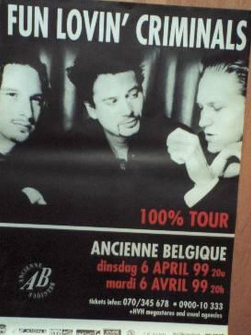 Fun lovin' criminals - 70x100 cm - AFFICHE / POSTER