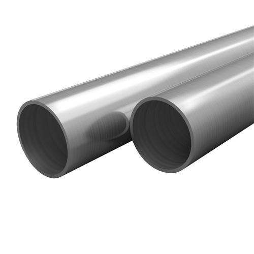 / Diff/érentes longueurs de diam/ètre et autres longueurs jusqu/à 6/ m sur demande Acier inoxydable Tube en acier inoxydable V2/ A garde-corps pour tube rond de poli Grain 240/
