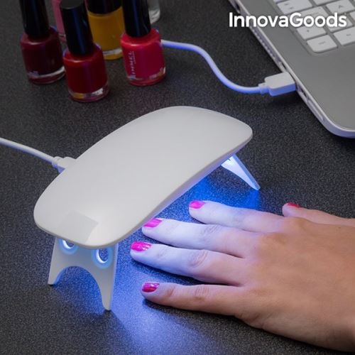 Lampe LED UV pour ongles avec minuterie - Accessoire manucure sechage ongles soins des mains