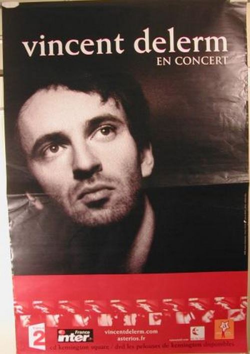 Delerm Vincent - 80x120 cm - AFFICHE / POSTER