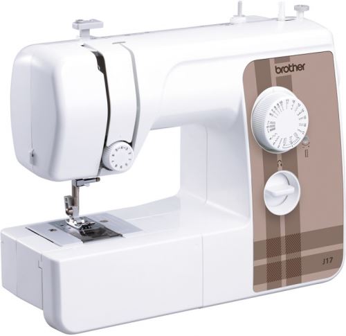 Brother J17 - Machine à Coudre - 17 Mailles - 1 Boutonnière En Quatre Étapes