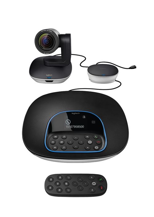 Système De Vidéoconférence Logitech Group 1920 X 1080 Full Hd 13 Mp 30 Fps 90°