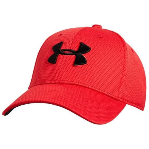 Casquette pour enfants Under Armour Blitzing 3.0 rouge taille casquette - S / M