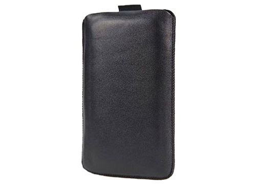 Étui en Cuir pour Emporia Pure V25, Talk Comfort V20M - Noir