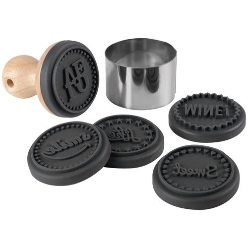 Tampons pour biscuits x5 silicone lacor 68099