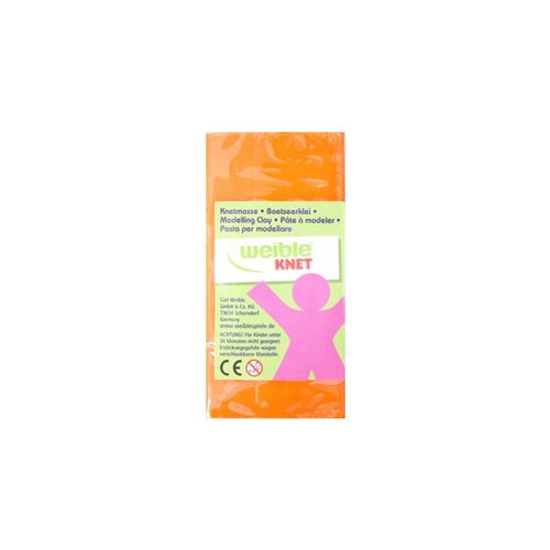 Weible Knet FORMULAIRE DE BLOC FANTASY ARGILE 250 GRAM ORANGE